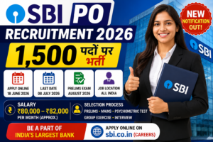 SBI PO Recruitment 2026